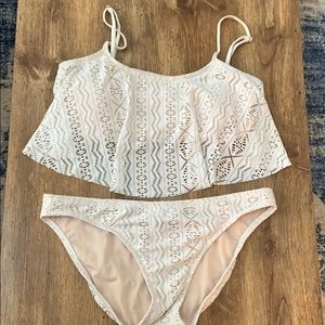 Cream bikini